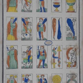 Xilografia a colori in cartone telato